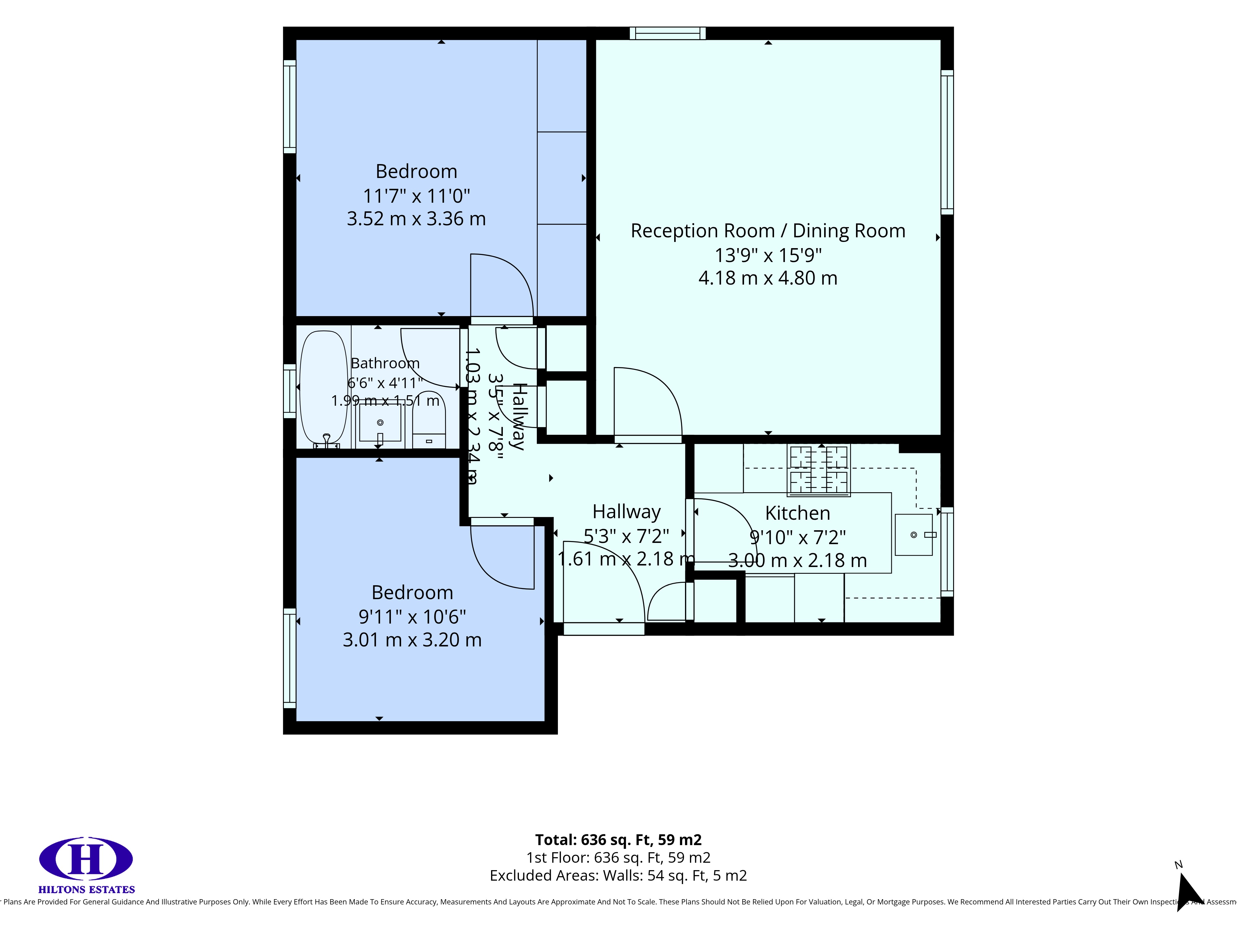 10, Sandown Close, Hounslow floorplan