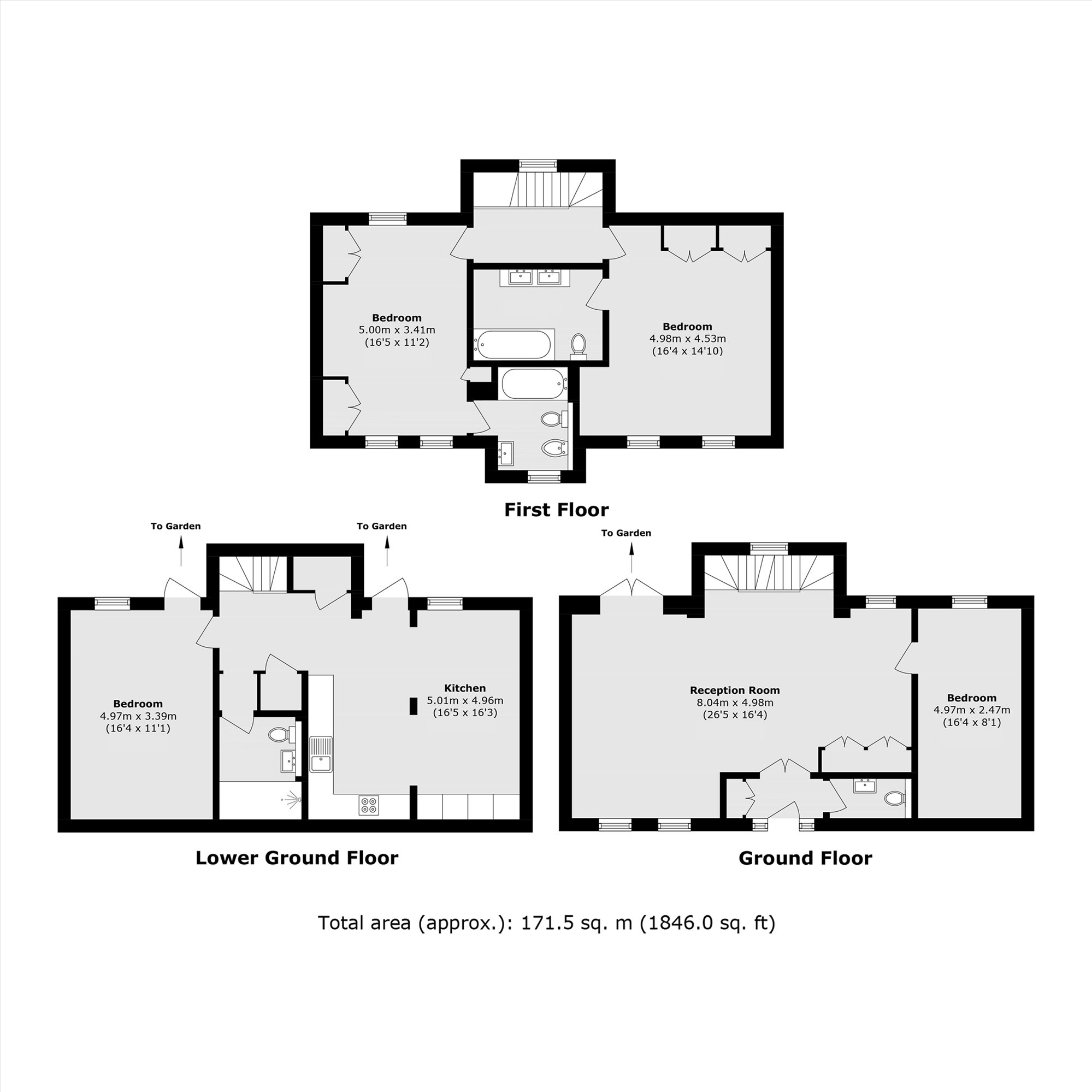 1A, Randolph Road, London floorplan
