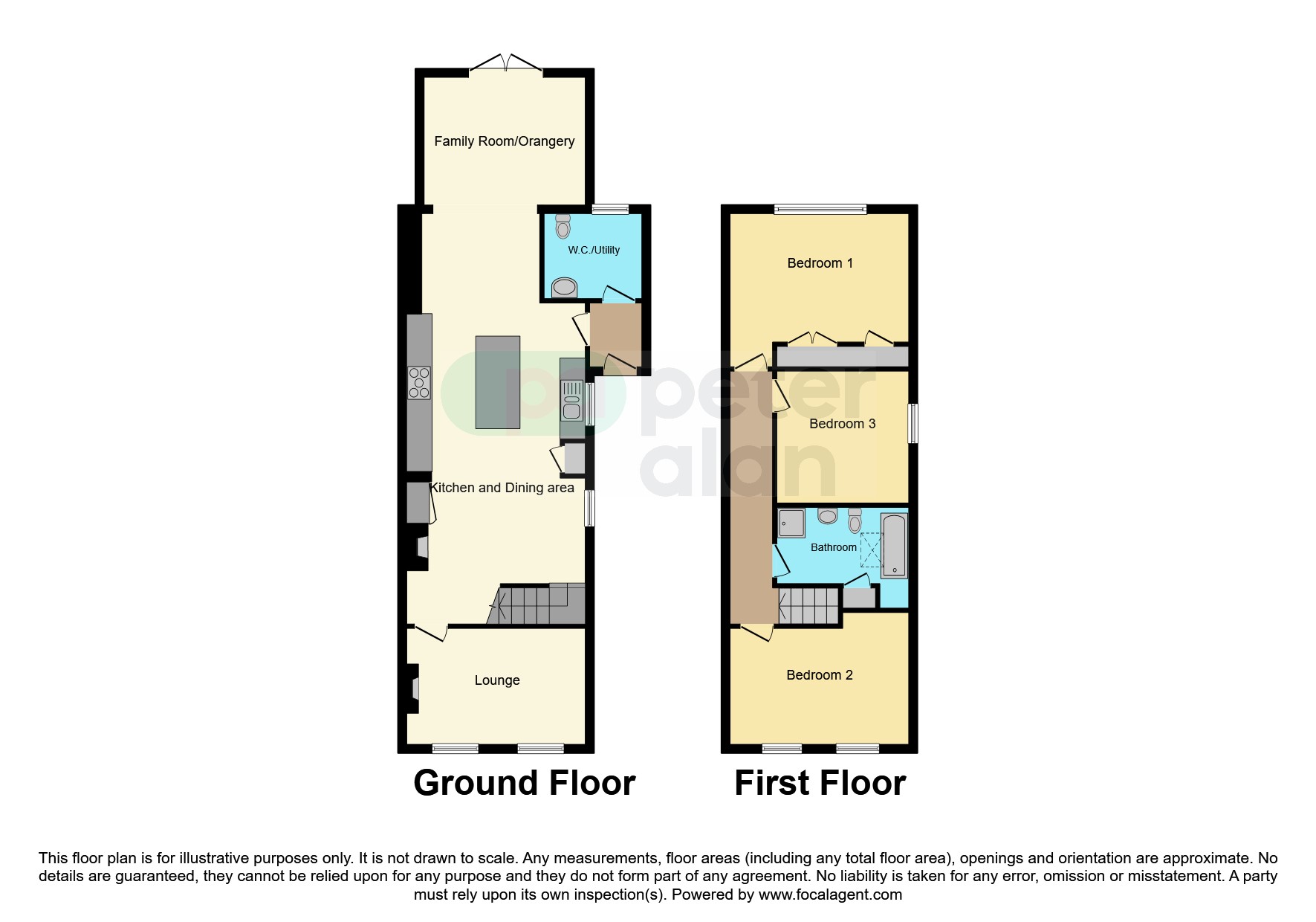 3, Highwalls Road, Dinas Powys floorplan