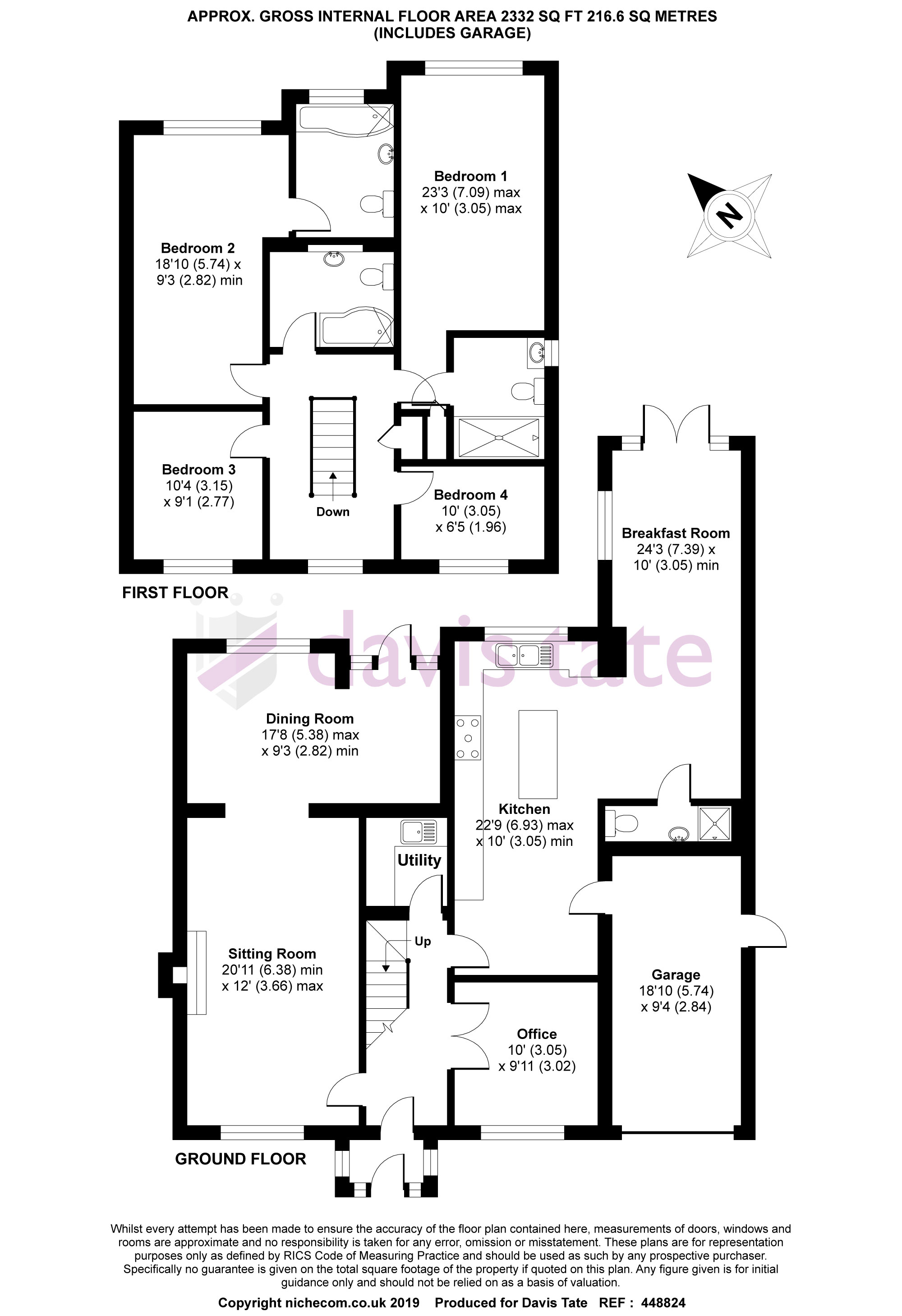 4 Bedrooms Detached house for sale in Common Lane, Binfield Heath, Henley-On-Thames RG9