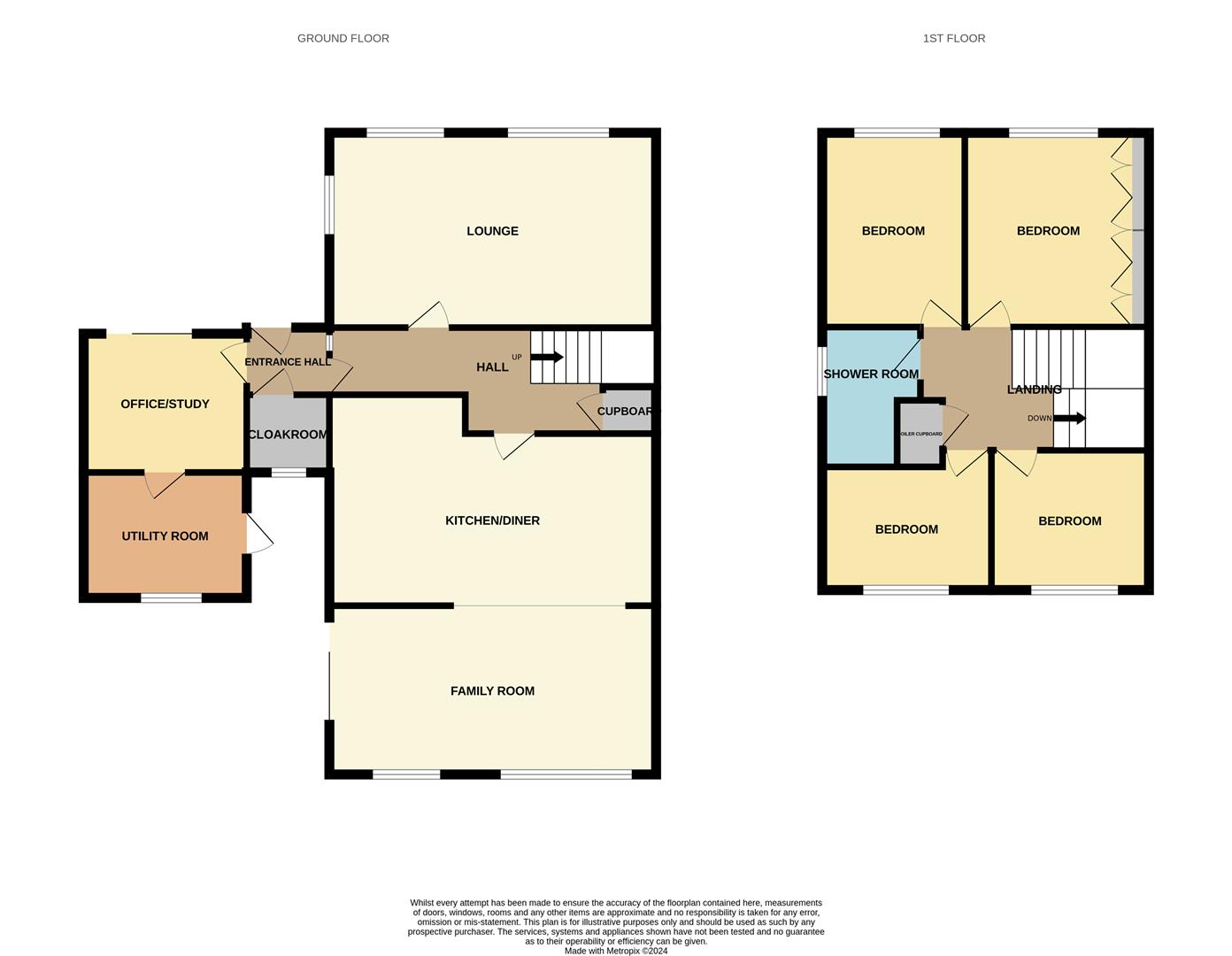 14, Caernarvon Way, Burnham-On-Sea floorplan