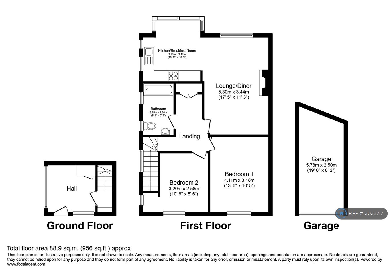 Gordon Road, Claygate floorplan