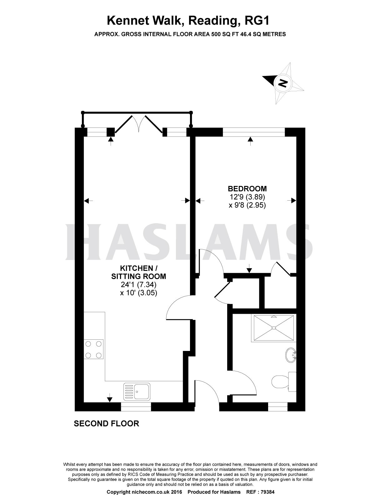 1 Bedrooms Flat to rent in Kennet Walk, Reading RG1