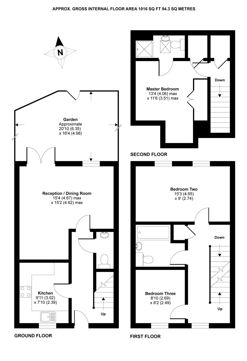 9, Ducketts Mead, Shinfield floorplan