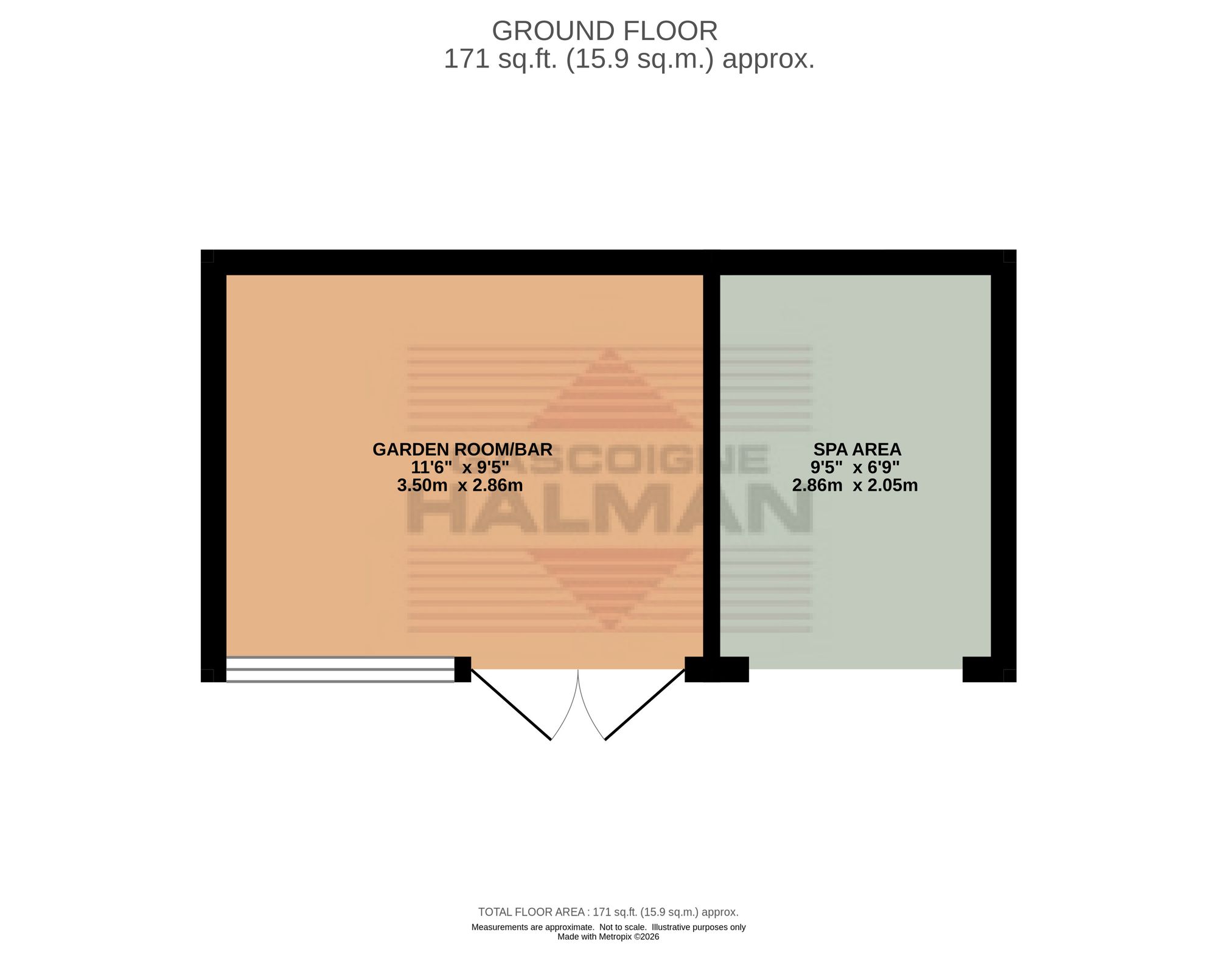 4 Park View, Glossop floorplan