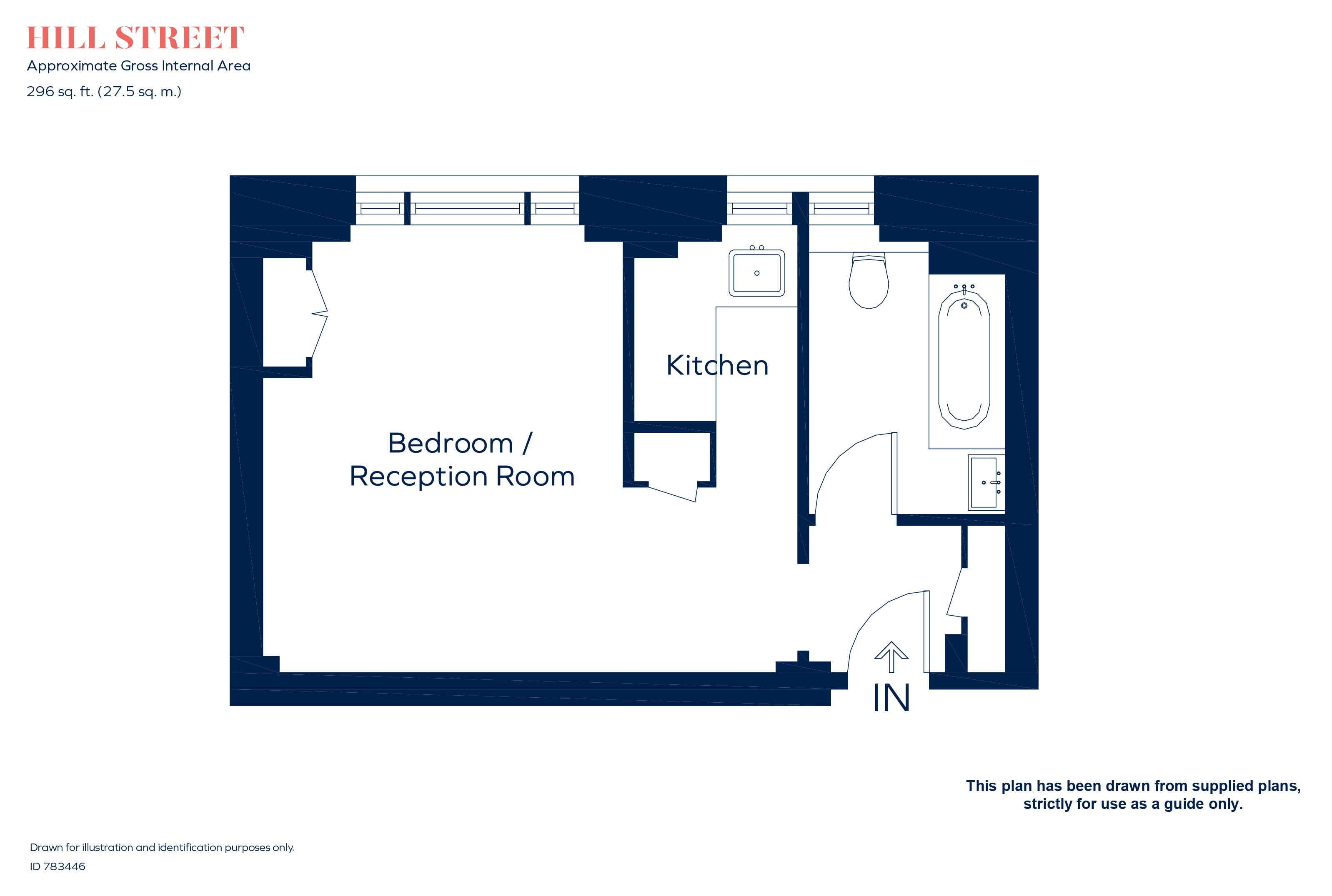 Flat 24, 39, Hill Street, London floorplan