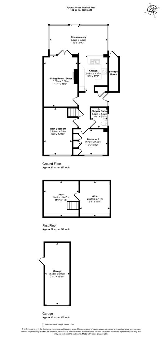 4, Jarvis Close, Stalbridge floorplan