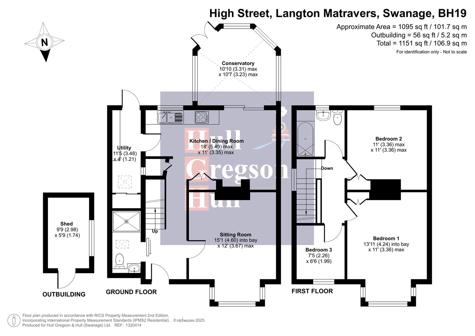 Banbury 23, High Street, Swanage floorplan