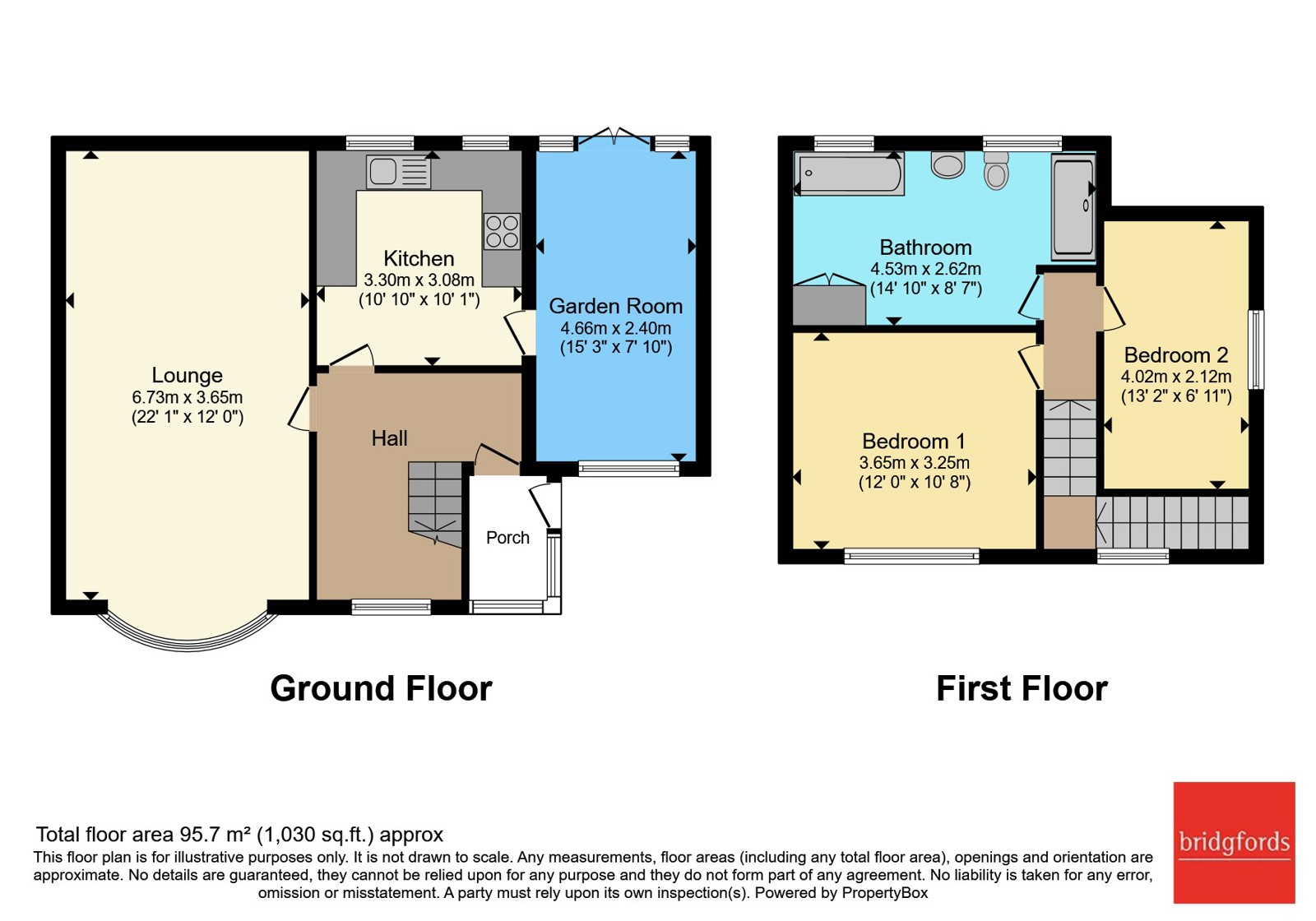 2, Fir Road, Stockport floorplan