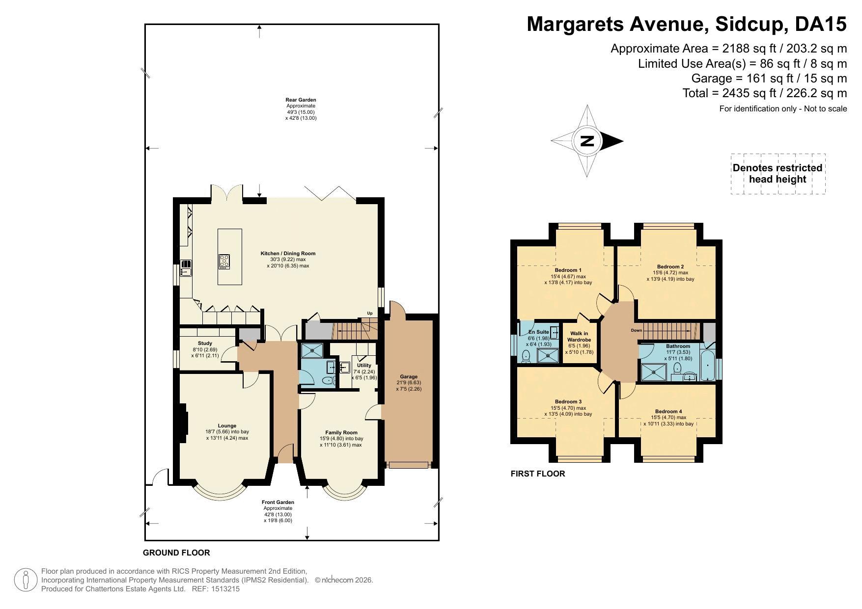 13, St Margarets Avenue, Sidcup floorplan
