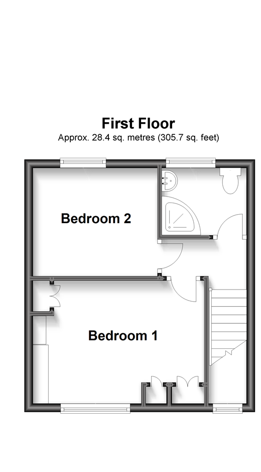 Barberry Avenue, Chatham, Kent ME5, 2 bedroom semidetached house for
