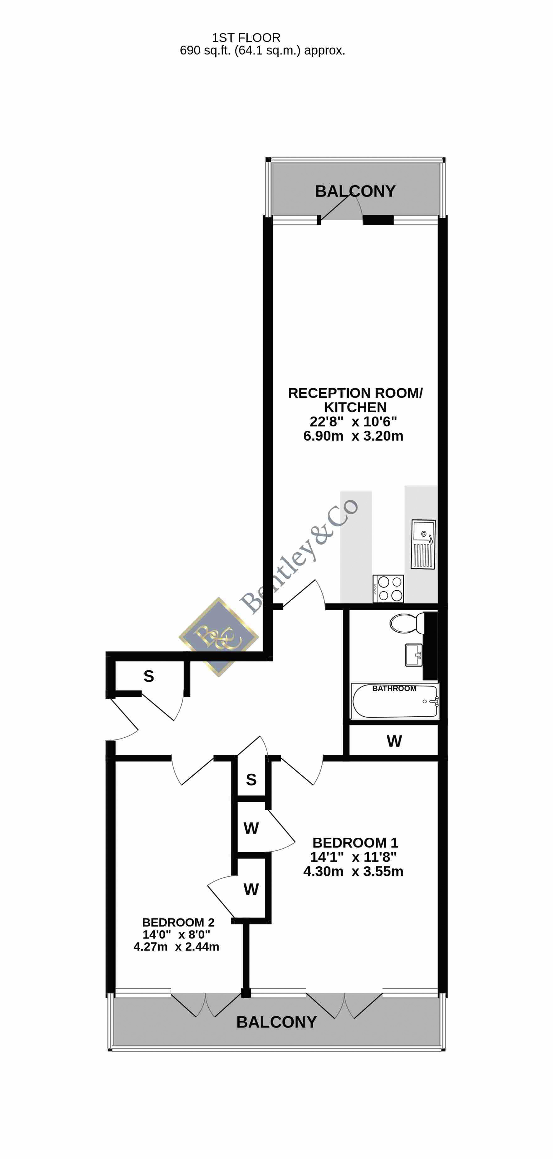 163, Weedington Road, London floorplan