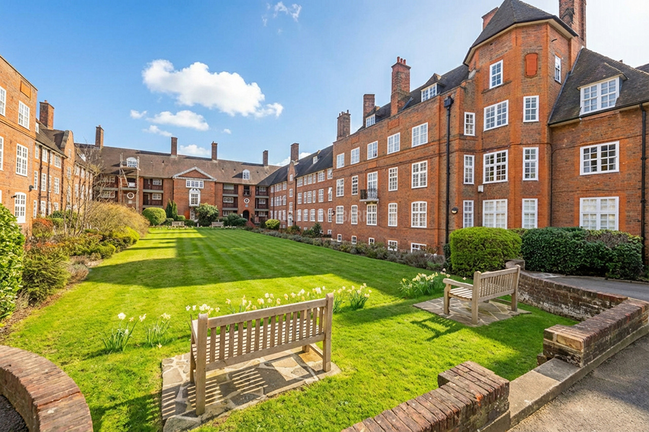 3-bed flat on Hampstead Way, Hampstead Way, Hampstead Garden Suburb, £629,950