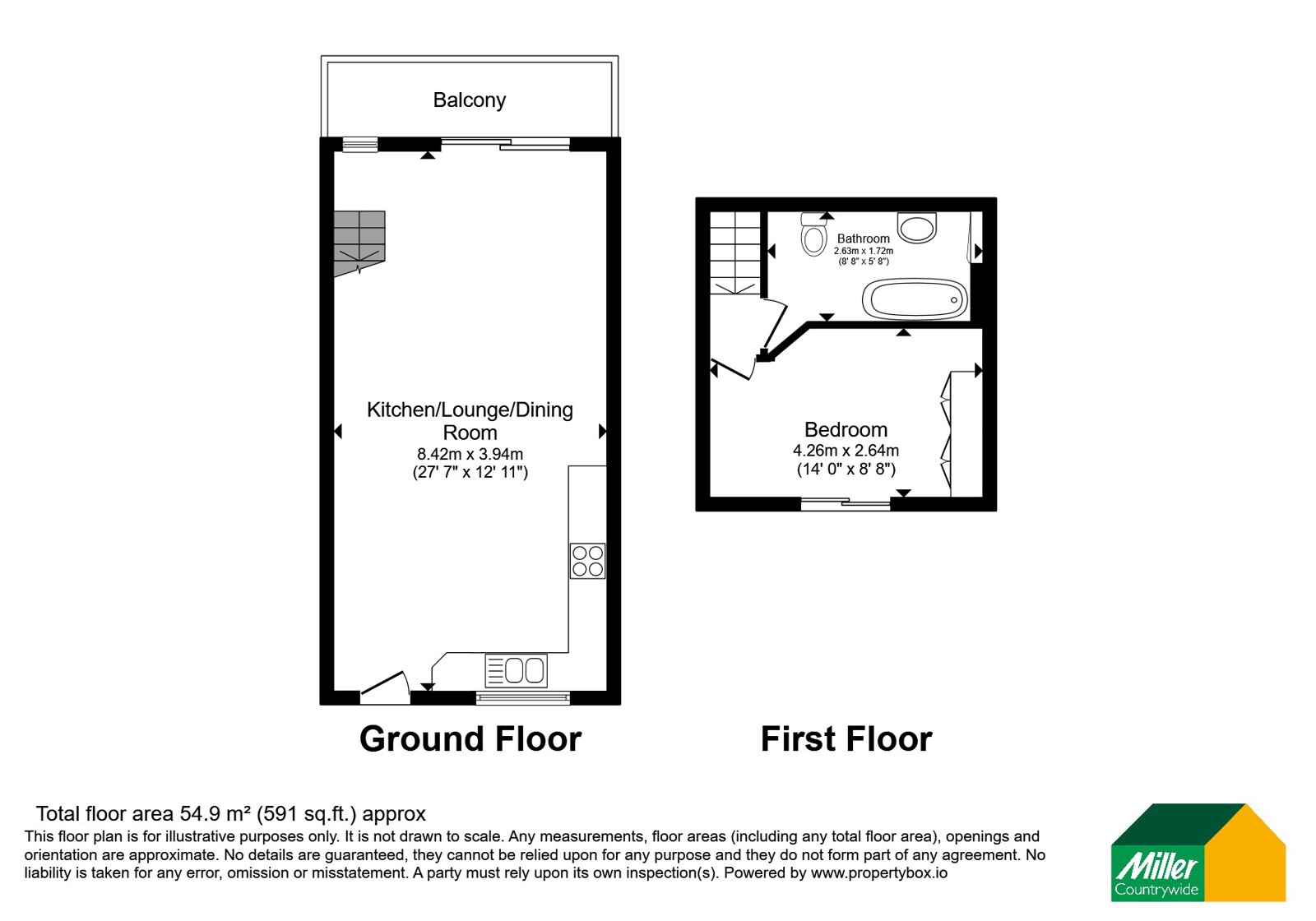 35, St. Nicholas Court, St. Ives floorplan