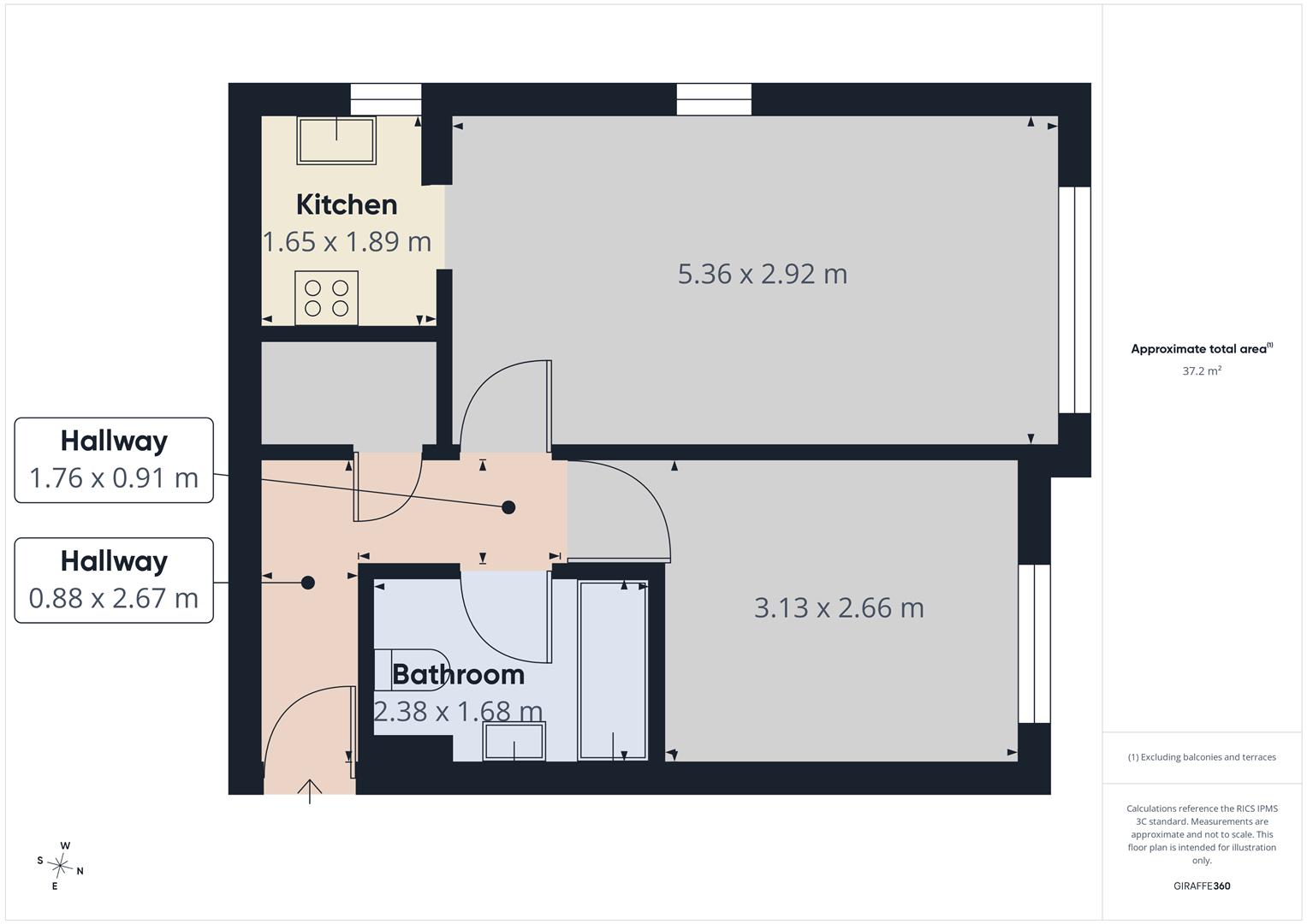 8 Montpellier House, Montpellier Crescent, Wallasey floorplan