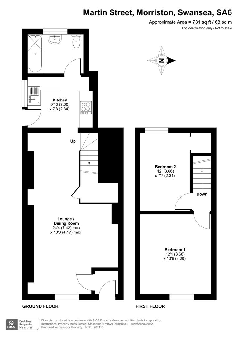 93-95, Martin Street, Swansea floorplan