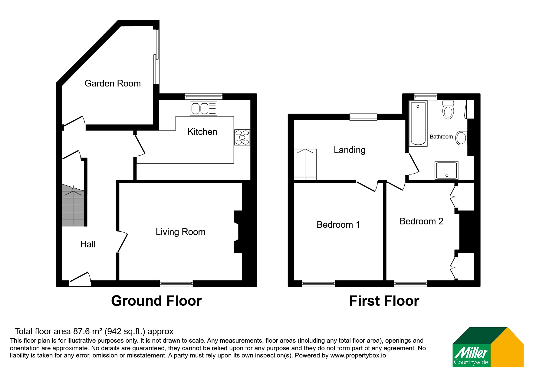 17, King Street, Cornwall floorplan