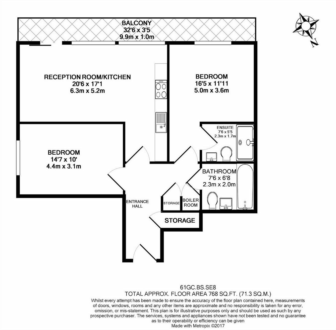 2 Bedrooms Flat for sale in Gothenburg Court, Bailey Street, London SE8