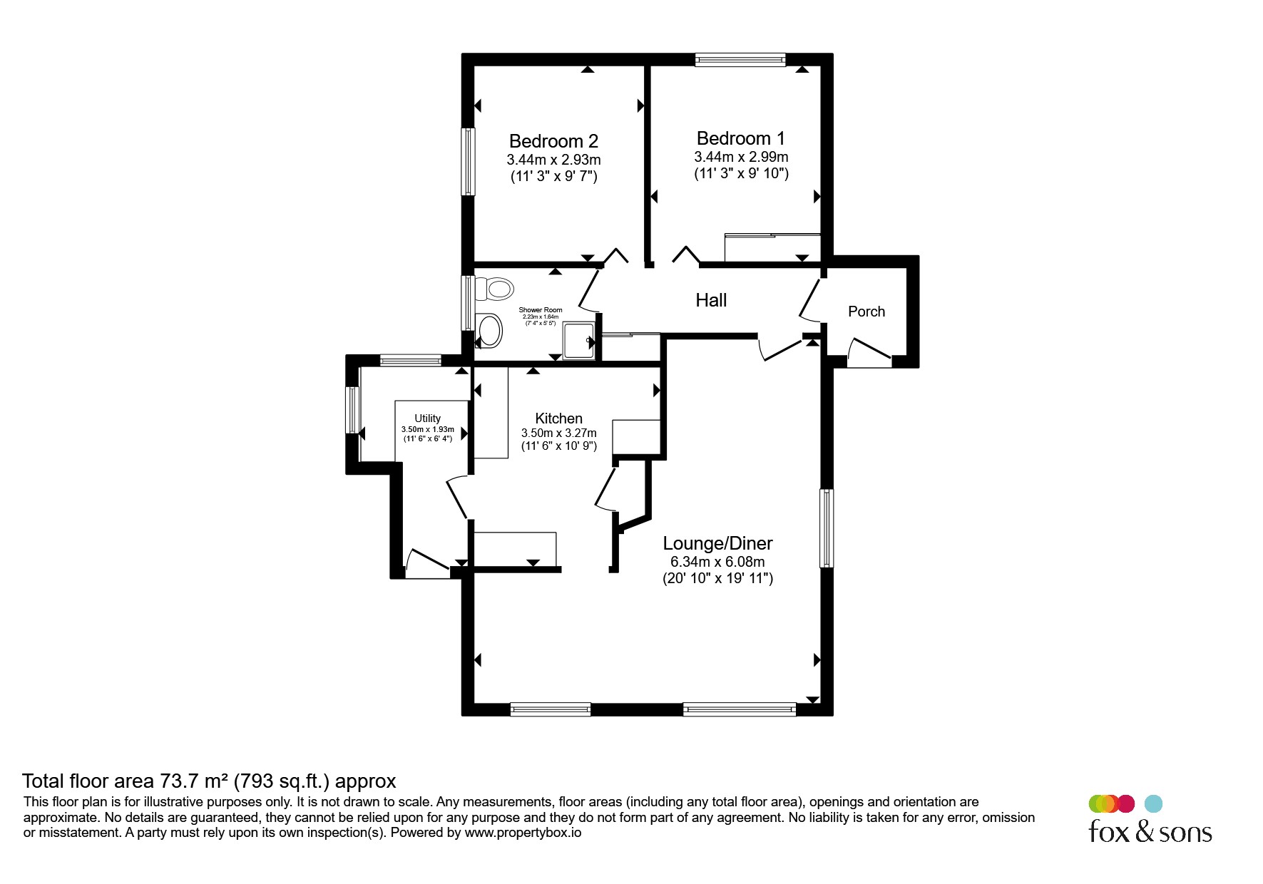 15, Green Acres, Coppitts Hill, Yeovil floorplan