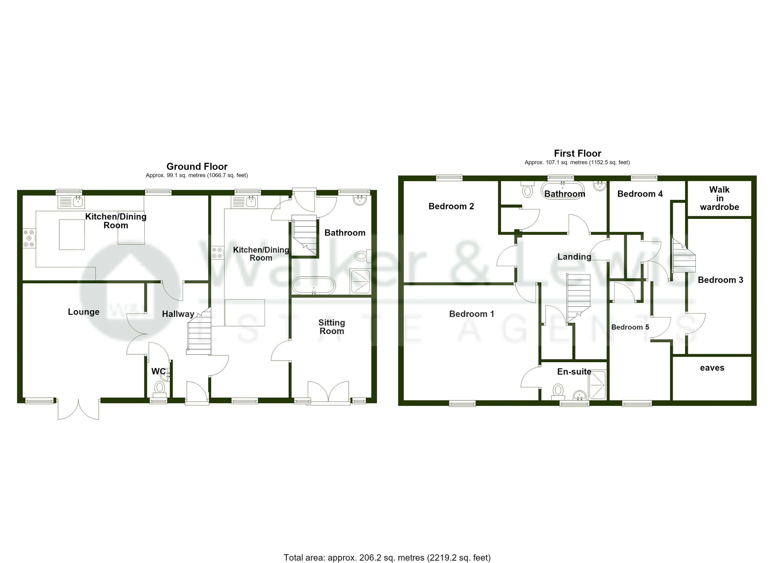 3 Taff Fawr Close, Merthyr Tydfil floorplan