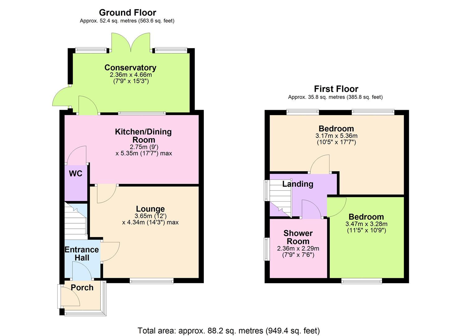 4, William Iliffe Street, Hinckley floorplan