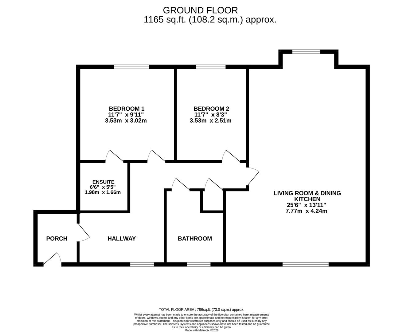 16, New Copper Moss, Altrincham floorplan