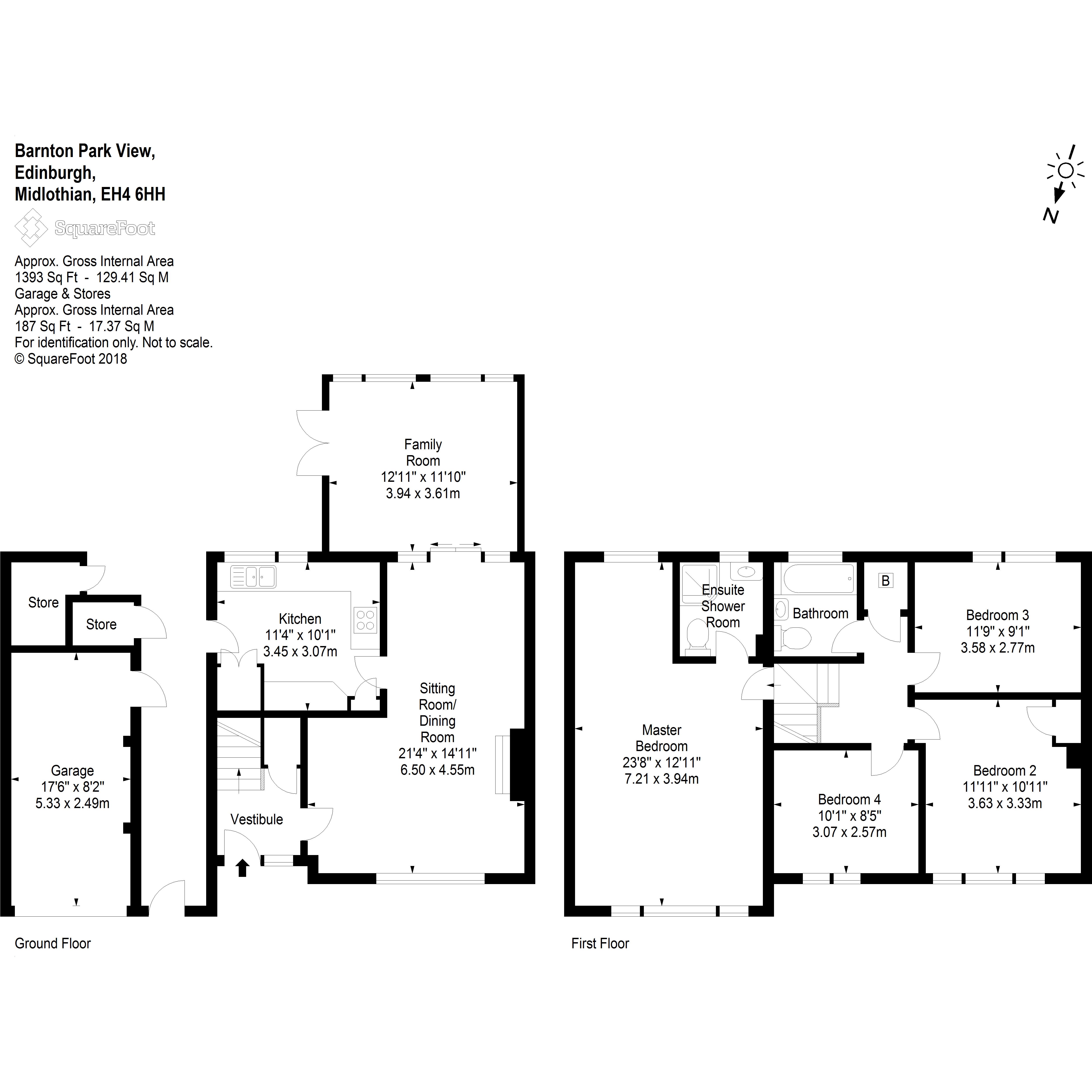 4 Bedrooms Semi-detached house for sale in 43 Barnton Park View, Barnton EH4