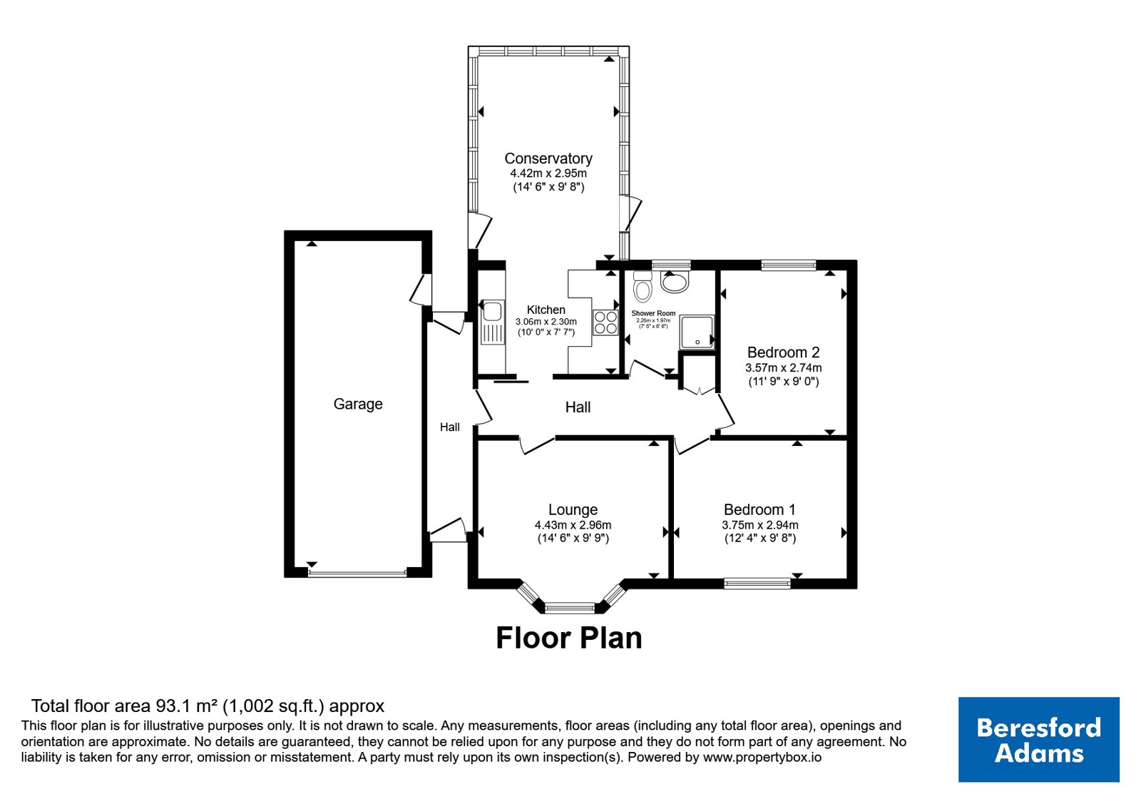 32, Arfryn, Conwy floorplan
