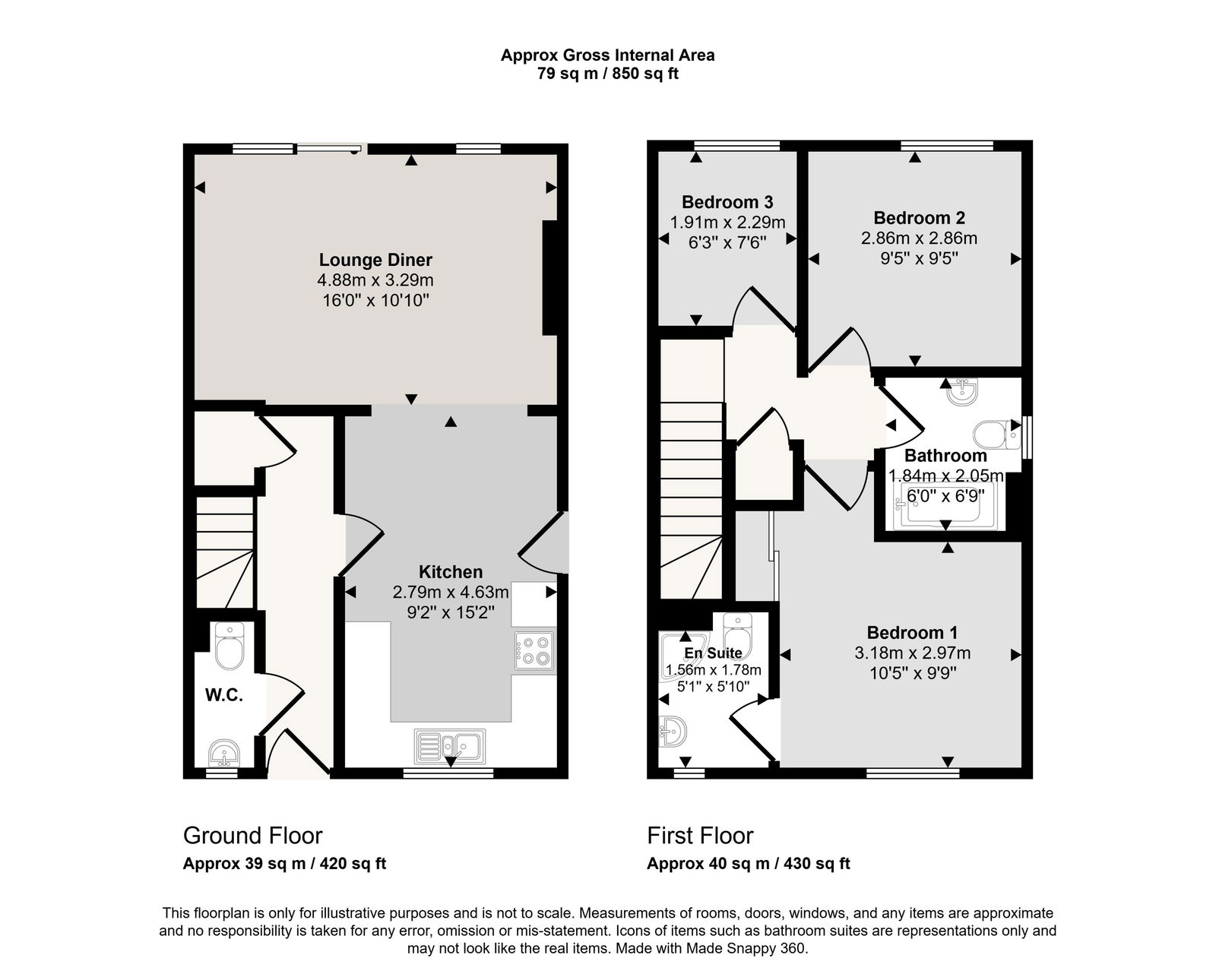 22, Warren Road, Tavistock floorplan