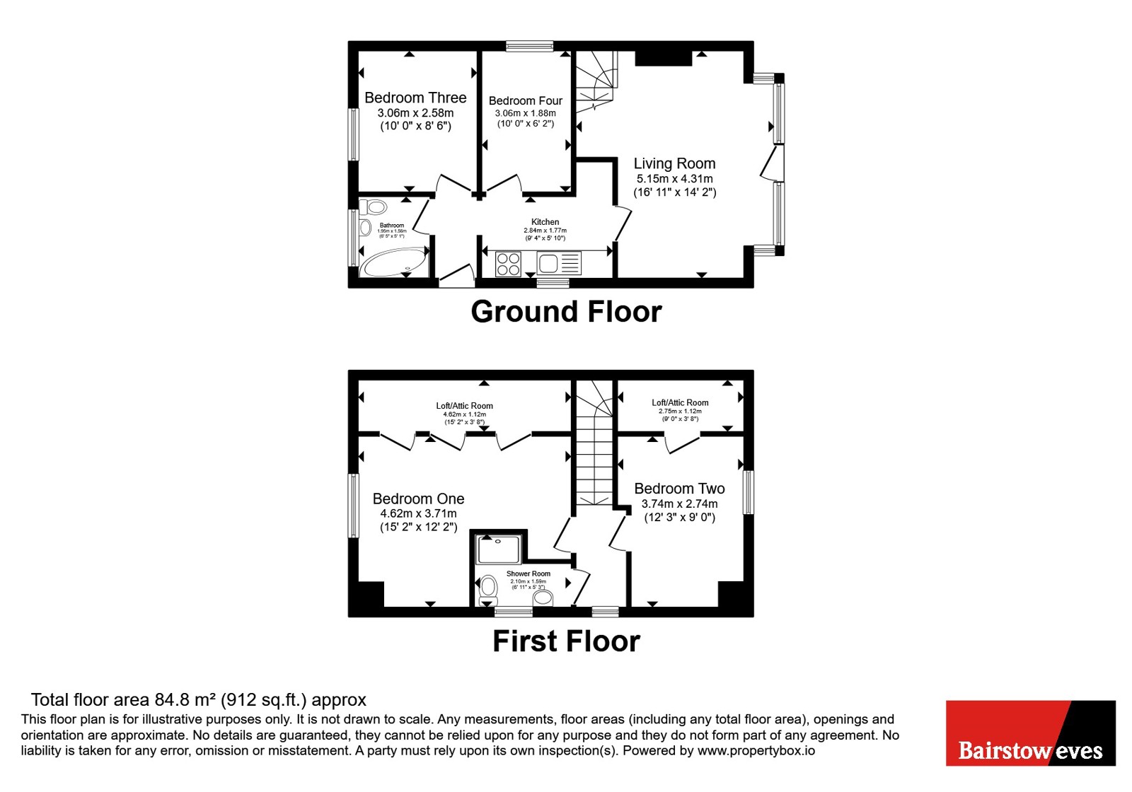 1, Sea Glebe Way, Clacton-on-Sea floorplan