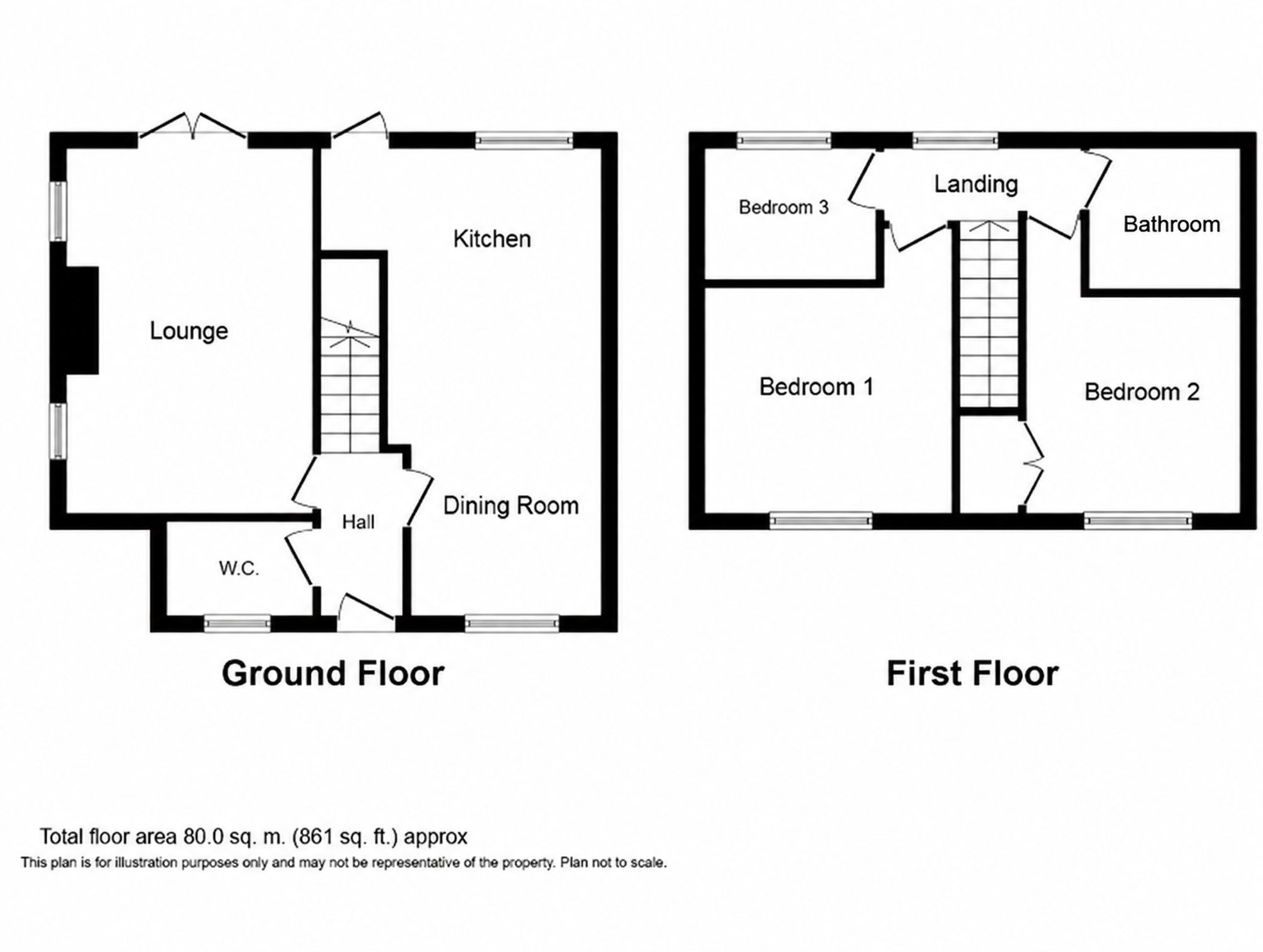 5 Moray Close, Bury floorplan