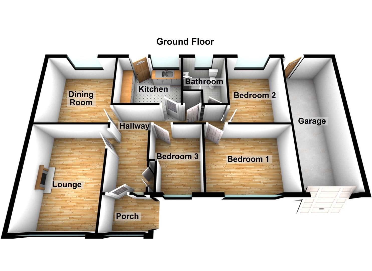 3, Glenside, Newtownards floorplan