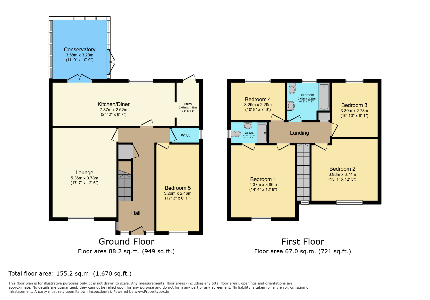 16 Taverner Drive, Leicester floorplan