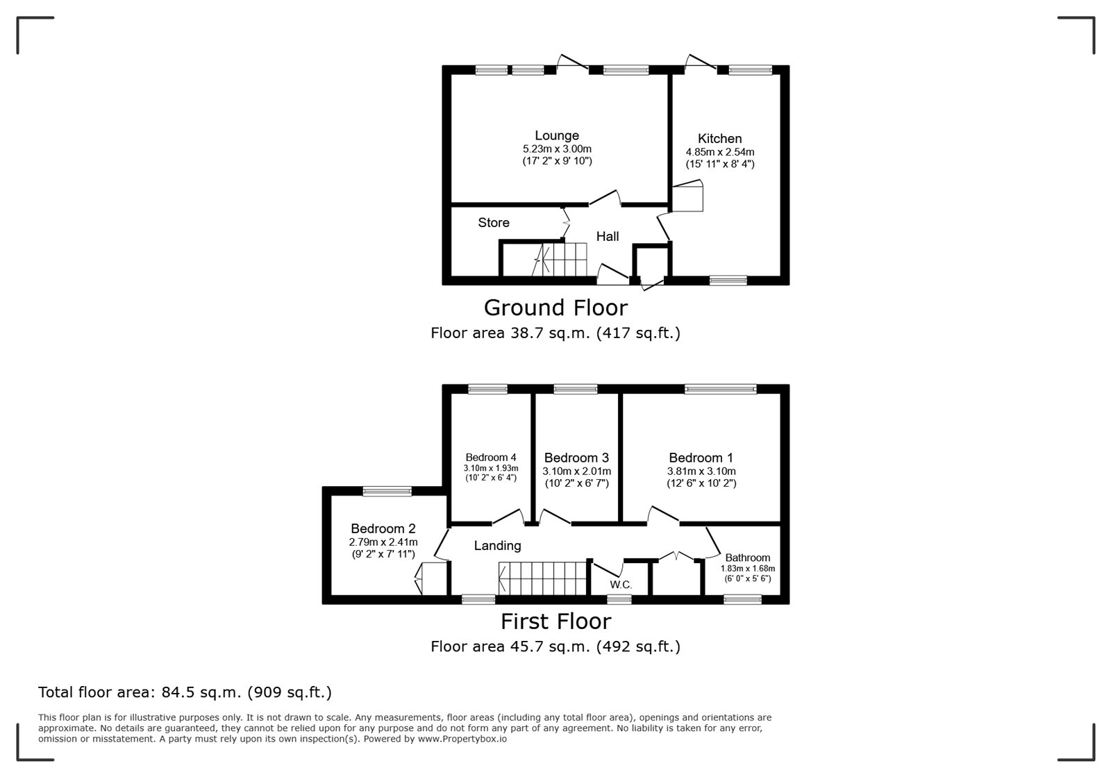2,, Wistaria Court, Hampshire floorplan