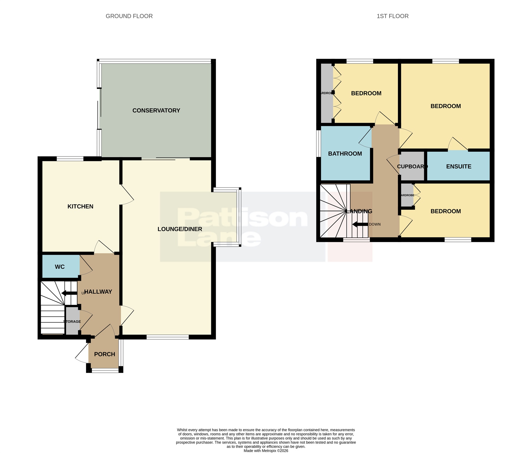 2, Tawny Lane, Kettering floorplan