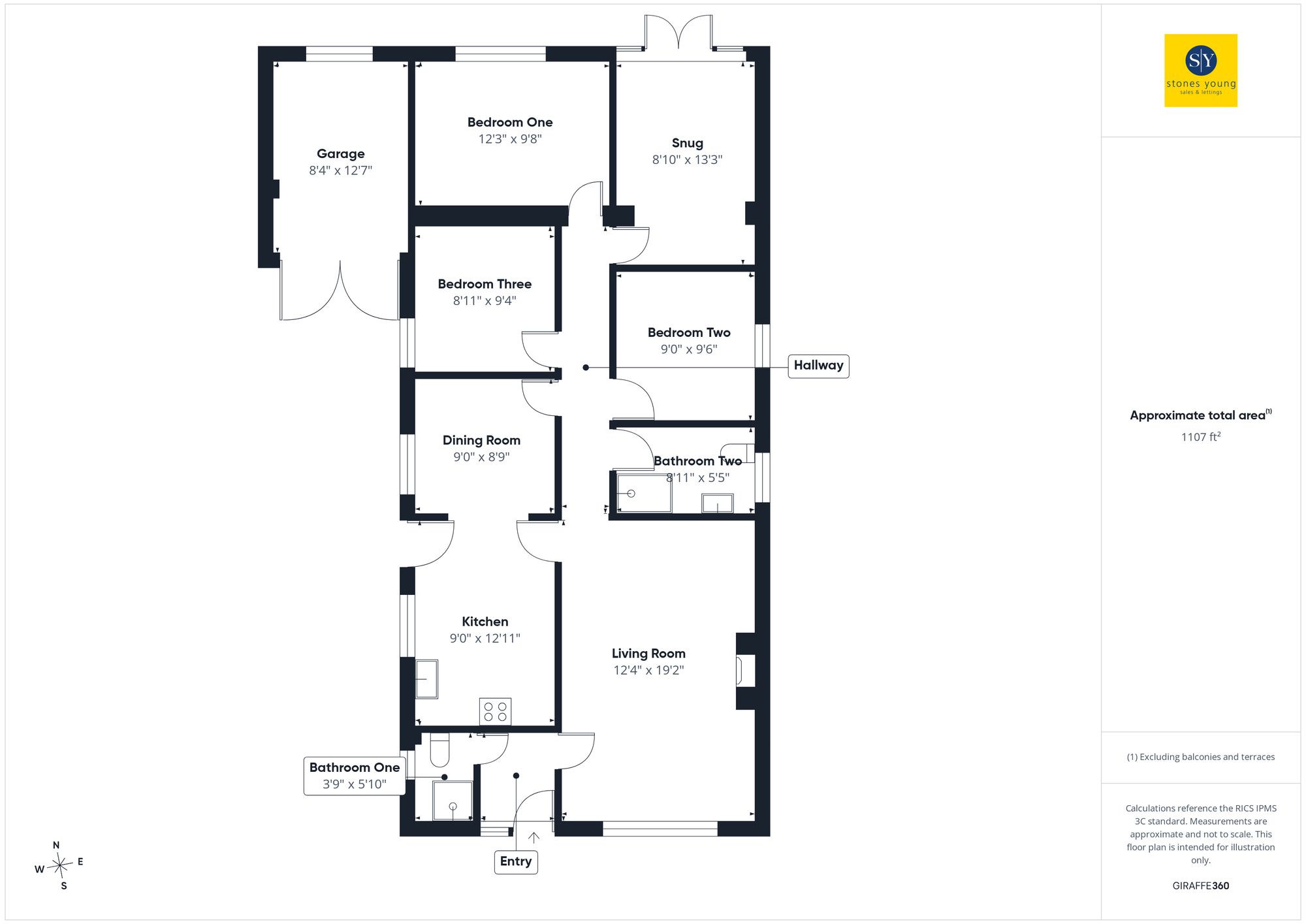 5 Hampshire Close, Blackburn floorplan