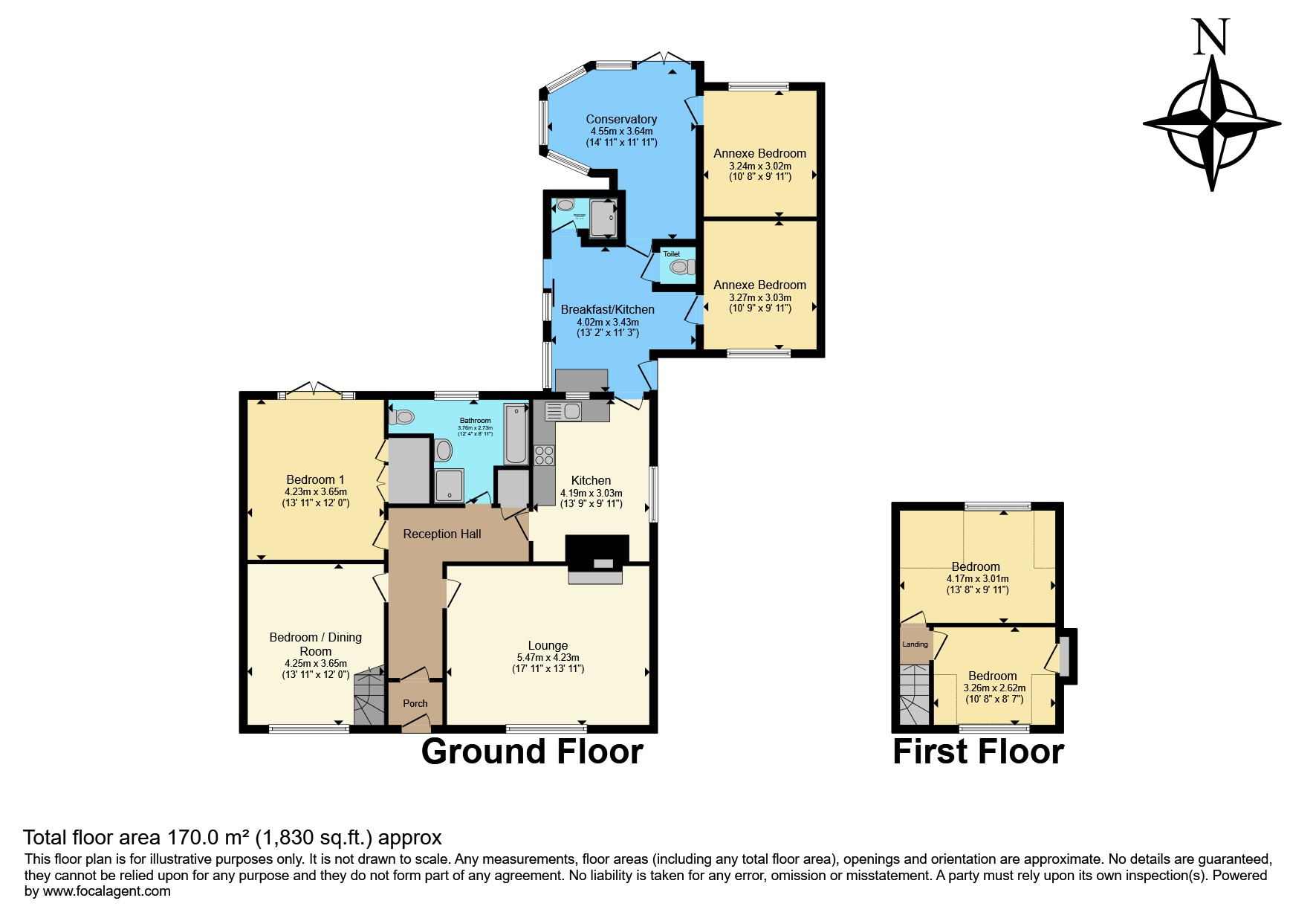 Spring Lodge, Station Road, Langworth floorplan