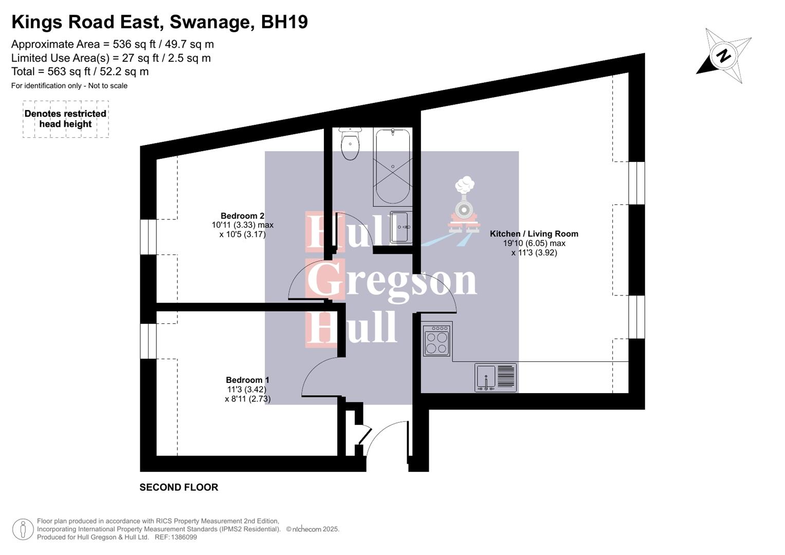 Flat 7, East Court, Swanage floorplan