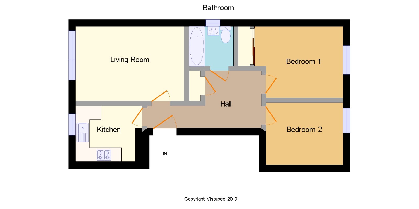 2 Bedrooms Flat for sale in Smithy Court, Main Street, Inverkip PA16