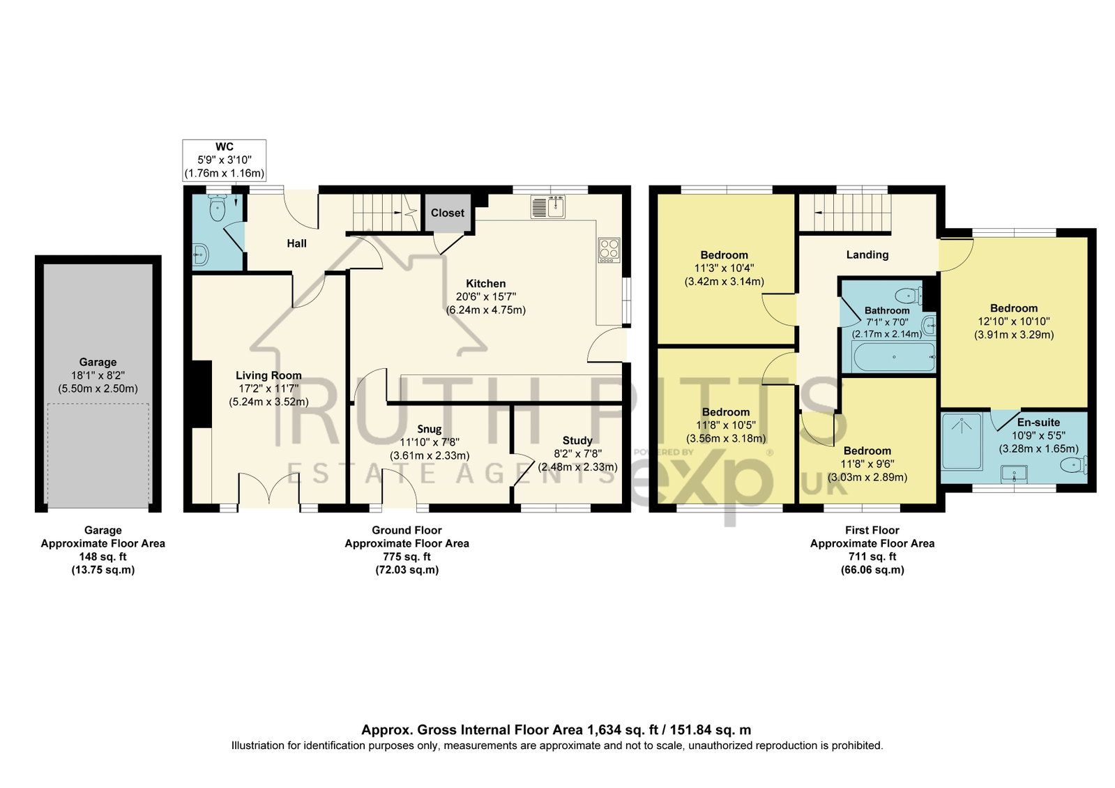 1, Springhill Avenue, Wakefield floorplan