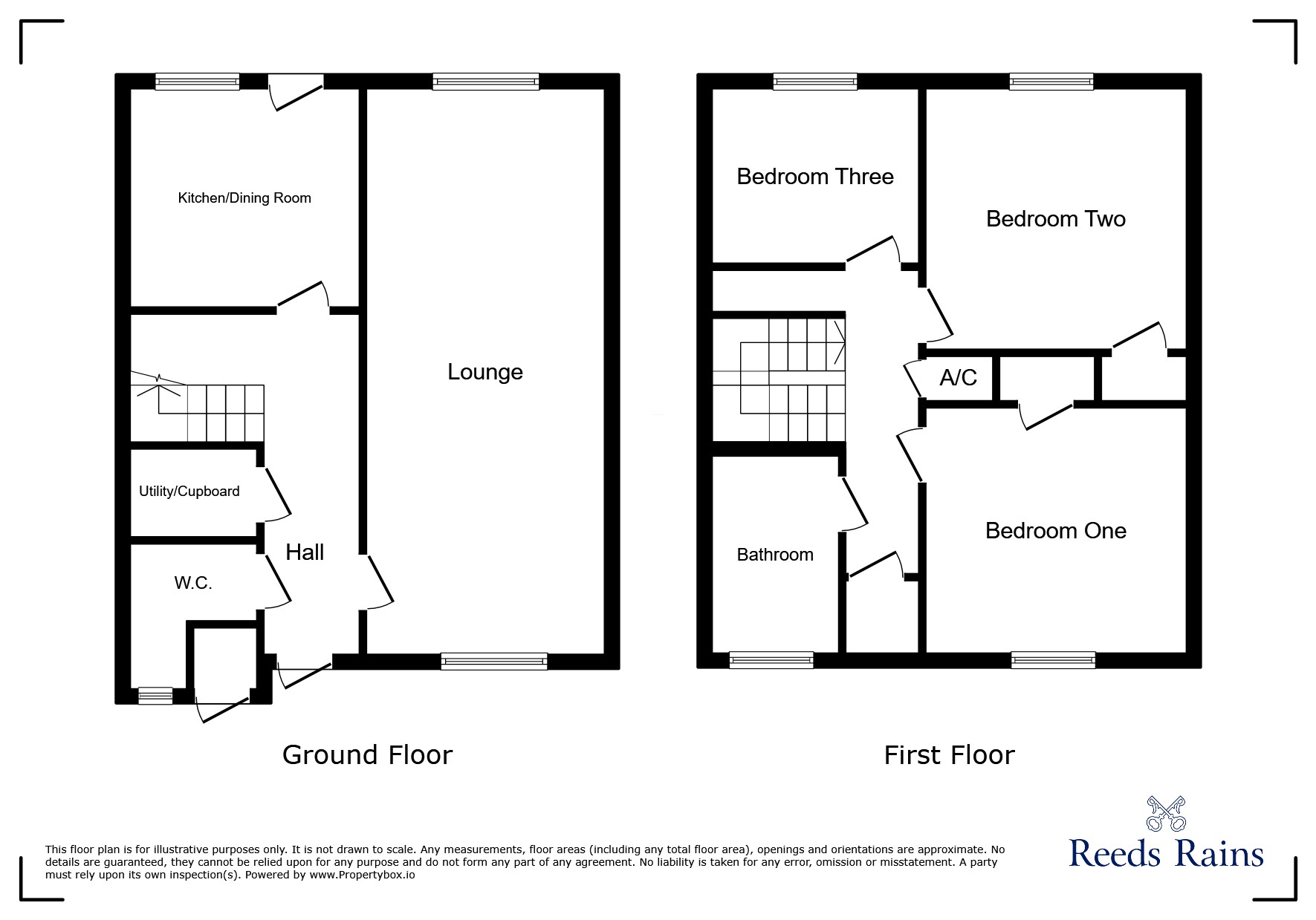 5, High Ridge, Consett floorplan