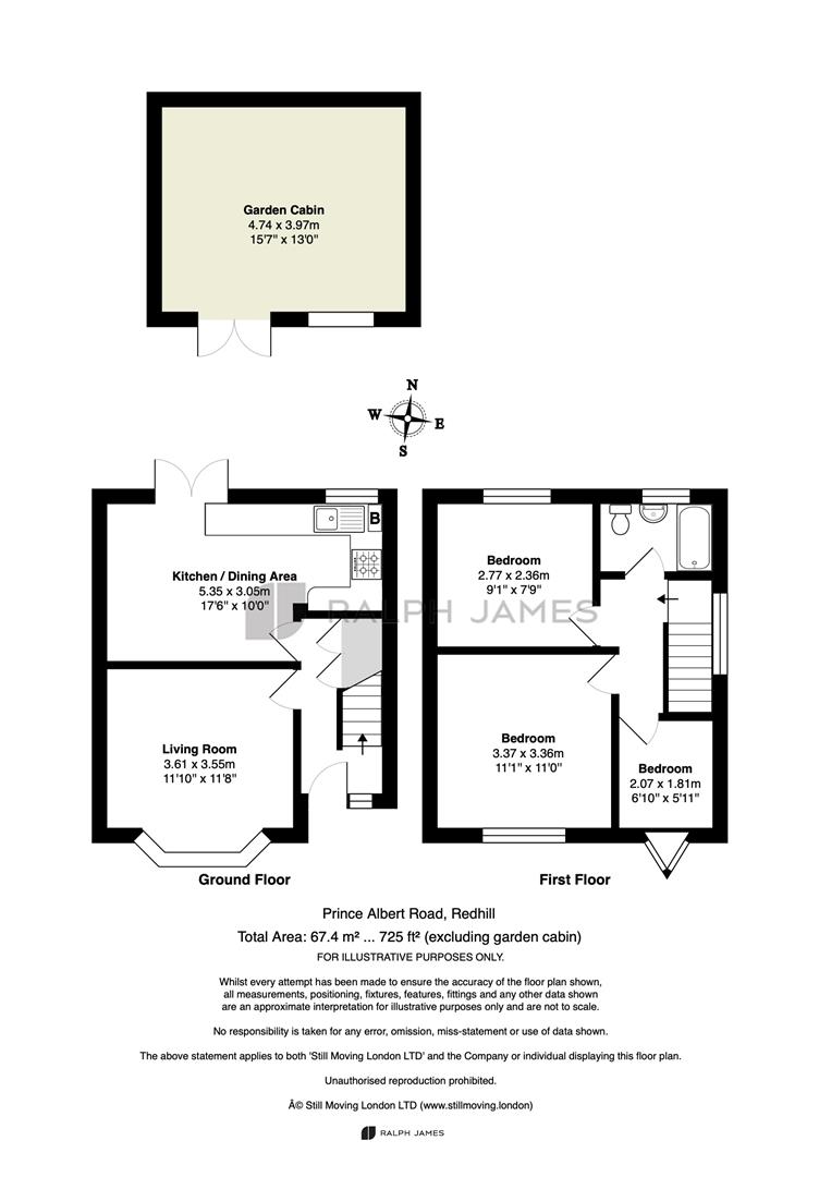 43, Prince Albert Square, Redhill floorplan