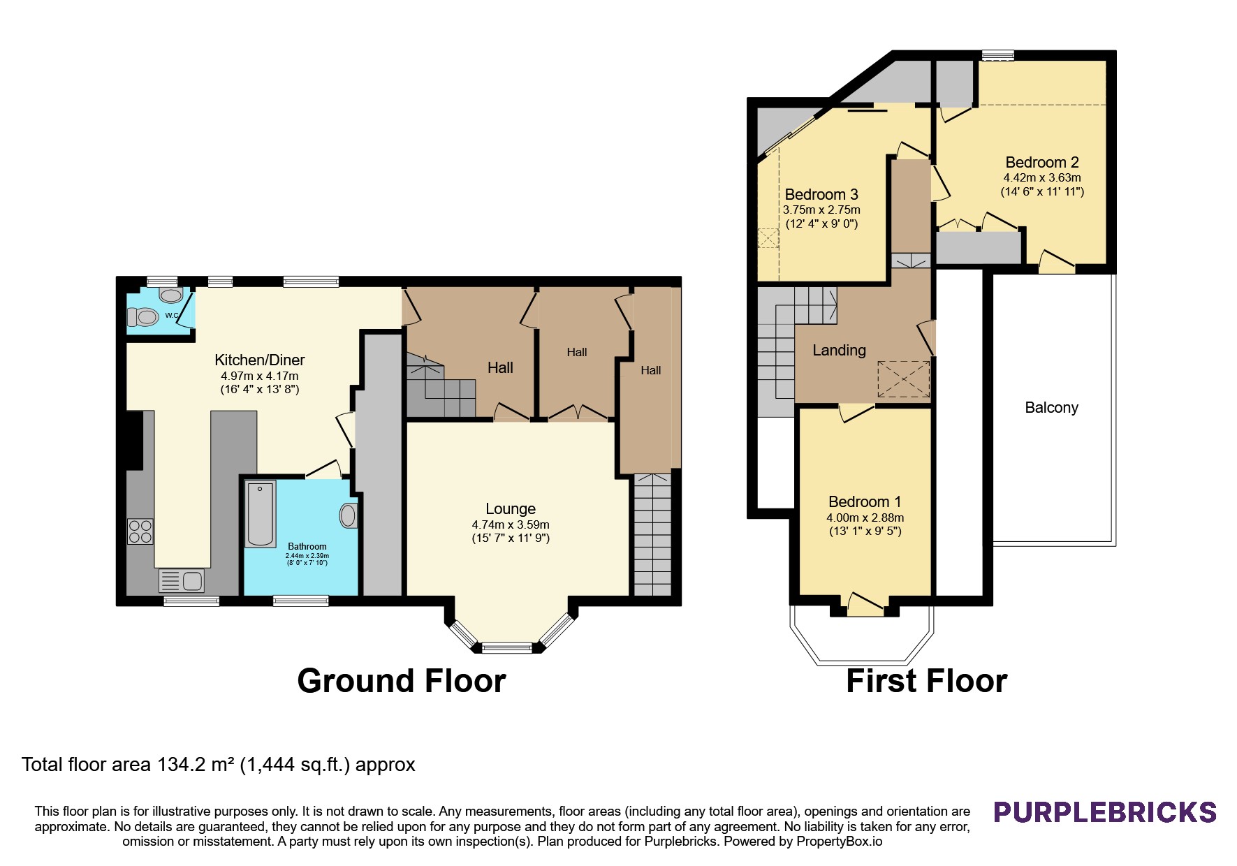 Flat 2/Lee House, 11 Walmer Castle Road, Deal floorplan