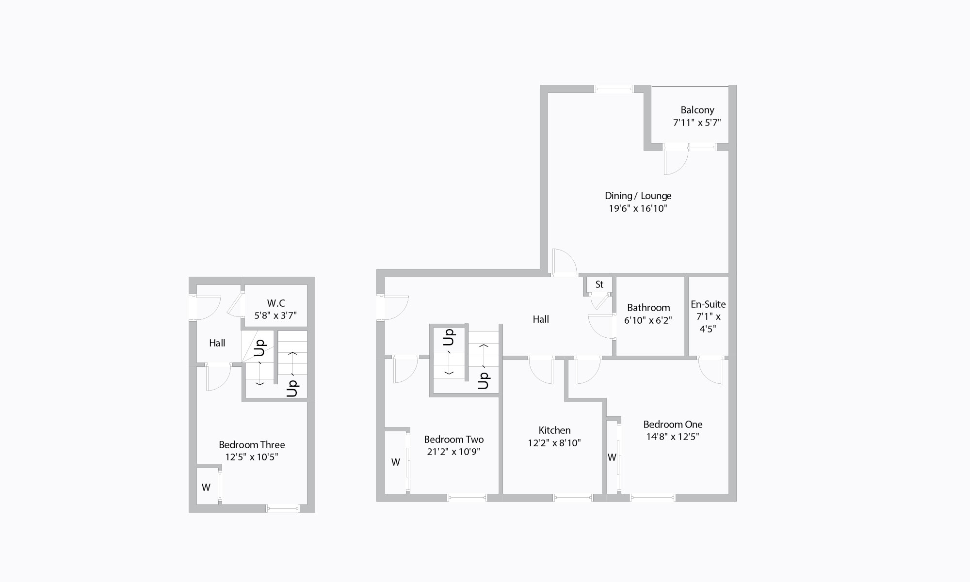 3 Bedrooms Flat for sale in Argyle Street, Flat 11/6, The Bridge, City Centre, Glasgow G2