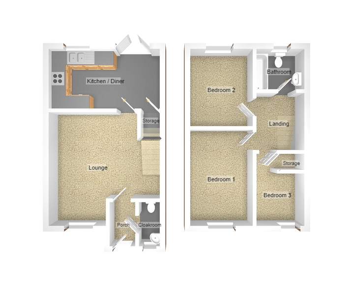 Abbottsmoor, Port Talbot, Neath Port Talbot. SA12, 3 bedroom semi