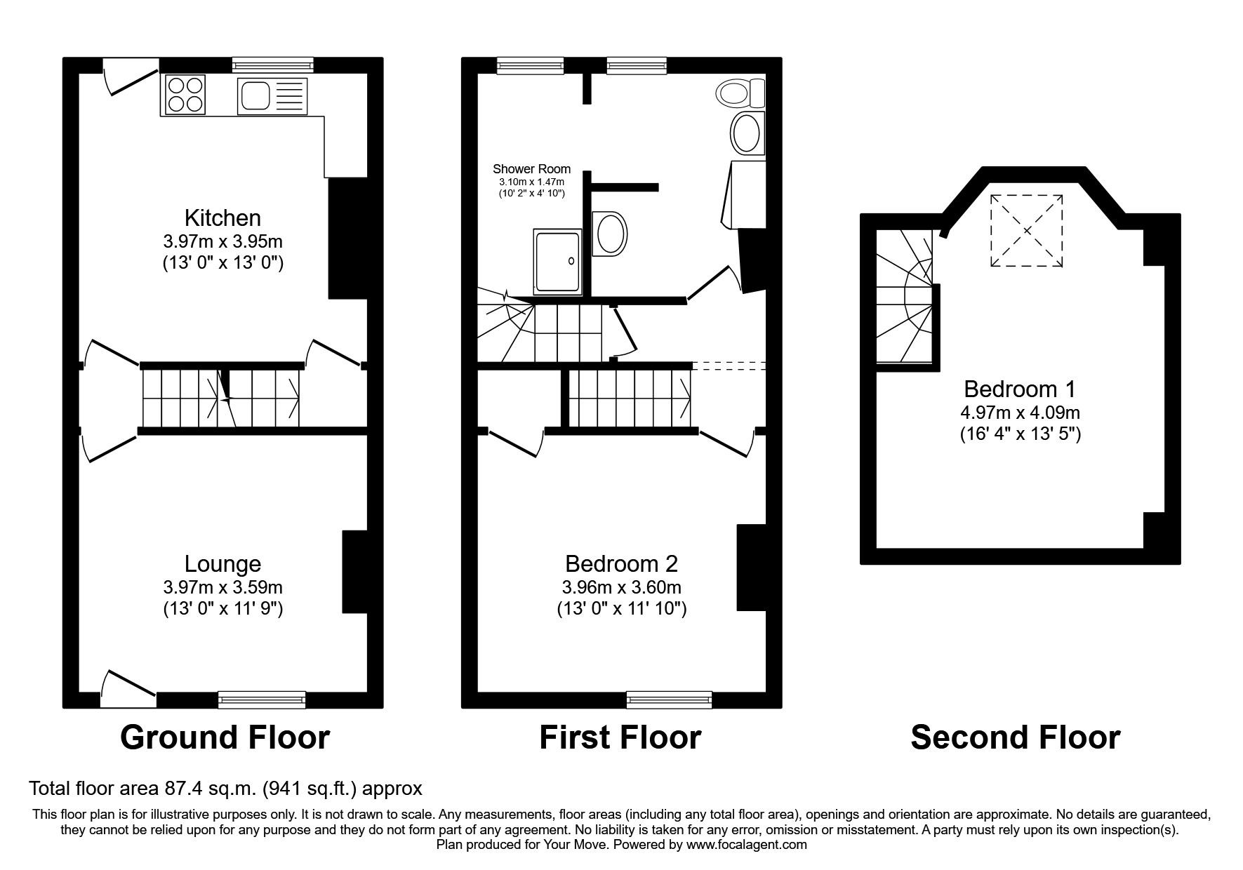 29, Wood View, Barnsley floorplan