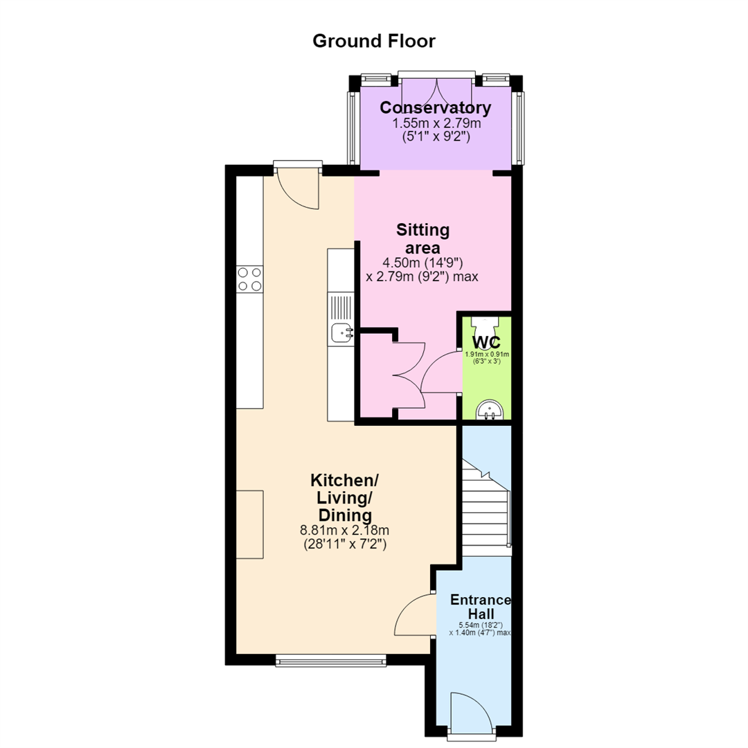 8, Drum Manor, Dromore floorplan