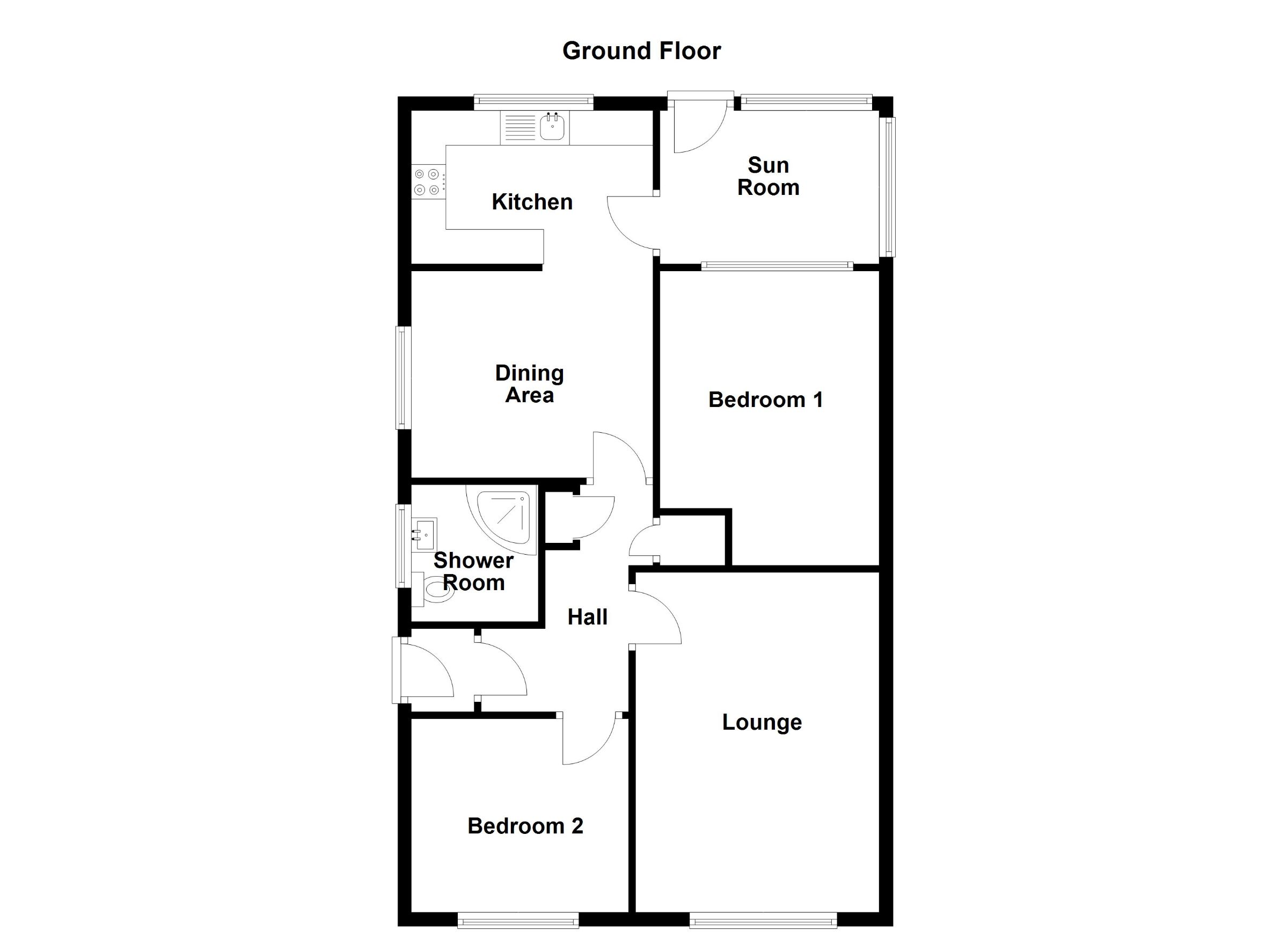 21 Hamilton Road, Morecambe floorplan