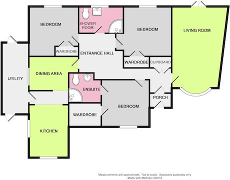 3 Bedrooms Detached bungalow for sale in West Way, High Salvington, Worthing BN13