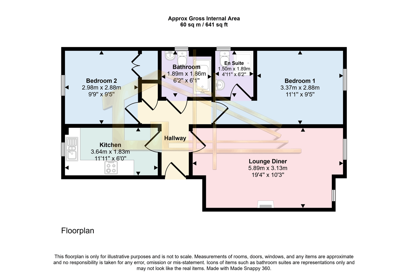 7, Nazareth Close, Bexhill-on-Sea floorplan